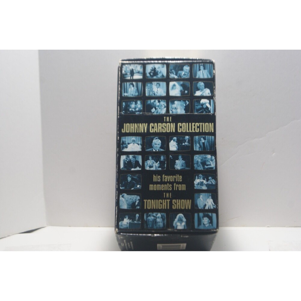 The Johnny Carson Collection 4 VHS Tapes including The Final Show Funny Moments